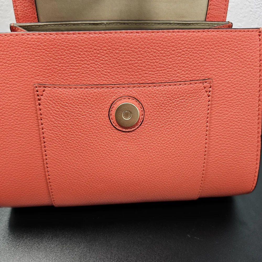 See By Chloe Coral Summer Satchel with Gold Hardware - Picture 10 of 17
